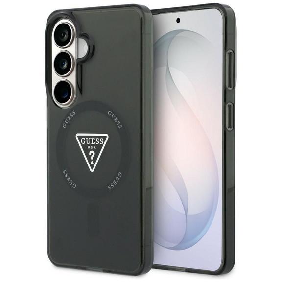 GUESS futerał do SAMSUNG S26 GUHMS26SHGTMLCGK (Magnetic IML Gradient Triangle) czarny