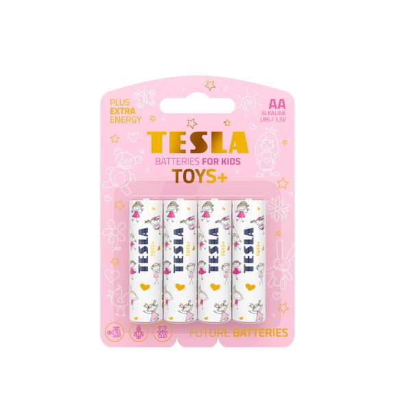 TESLA bateria alkaliczna R6 (AA) TOYS+ GIRL [4x120] 4 szt