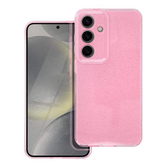 Futerał do Samsung S24 Clear Case 2 mm Blink różowy