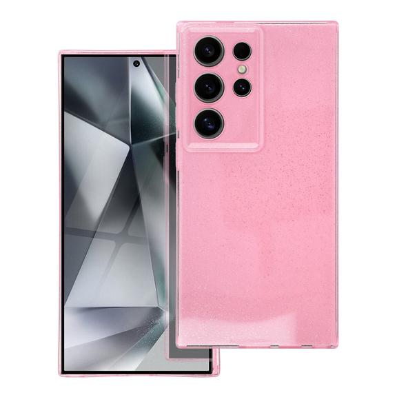 Futerał do Samsung S24 ULTRA Clear Case 2 mm Blink różowy