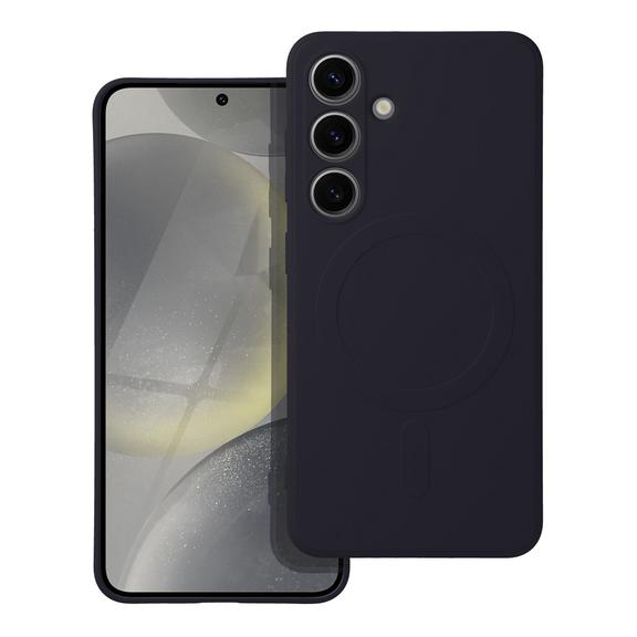 Futerał do Samsung A56 Silicone Mag Cover zgodny z MagSafe czarny