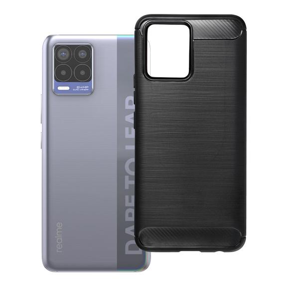Etui na Realme 8 Carbon 2.0 czarne