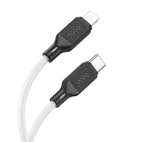 Kabel USB C do Lightning Hoco PD 20W 1 m X90 biały