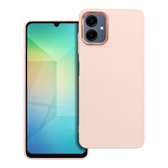 Futerał do Samsung A06 Frame pudrowy róż