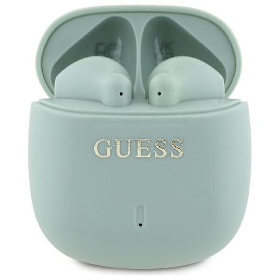 GUESS słuchawki bezprzewodowe bluetooth TWS GUTWSJ14ESGN (Printed Classic Logo) zielone