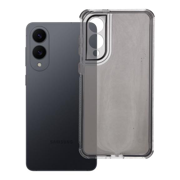 Etui na Samsung S25 EDGE Matrix Clear czarne