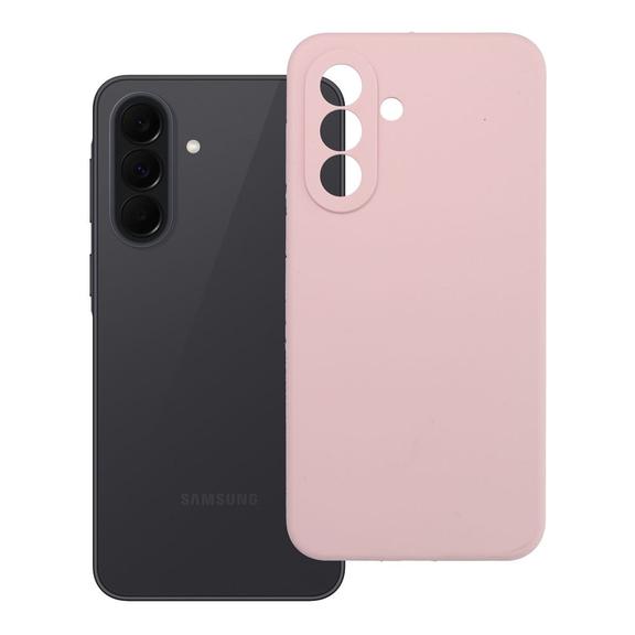 Etui na Samsung A37 5G Silicone 2mm (camera protection) pudrowy róż