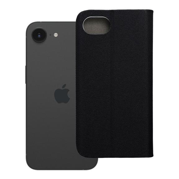 Etui z klapką na iPhone 16e (SE 4 2025) Sensitive Book czarne