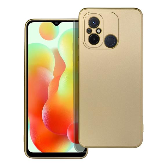 Futerał do Xiaomi Redmi 12C Metallic złoty