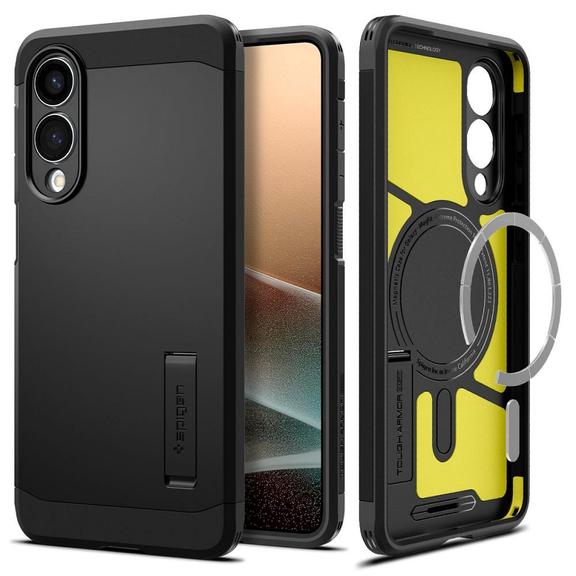 SPIGEN futerał TOUGH ARMOR kompatybilny z MagSafe do SAMSUNG S25 Edge black
