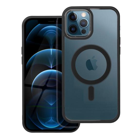 Futerał do iPhone 12 PRO MAX Color Edge Mag Cover zgodny z MagSafe czarny