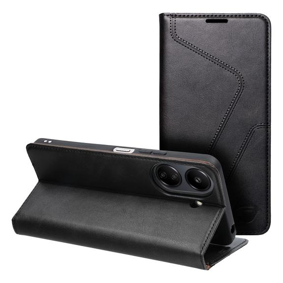 Pokrowiec na Xiaomi Redmi 13c / POCO C65 Forcell F-Protect RFID Blocker Book czarny