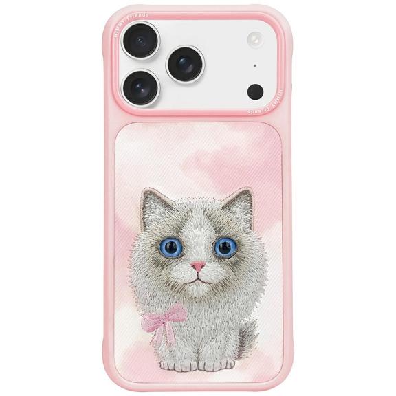 NIMMY futerał BIG EYED PET 2.0 Cat do IPHONE 17 Pro różowy