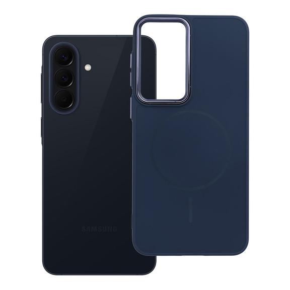 Etui na Samsung A57 Frame Mag Cover zgodne z MagSafe granatowe