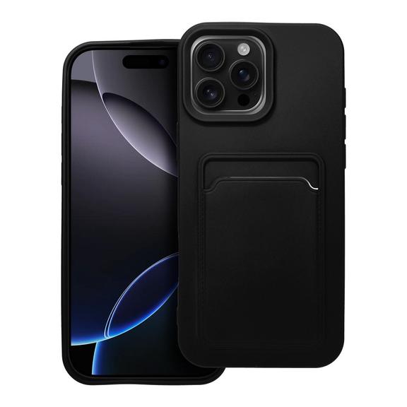 Futerał CARD CASE do IPHONE 16 Pro Max czarny