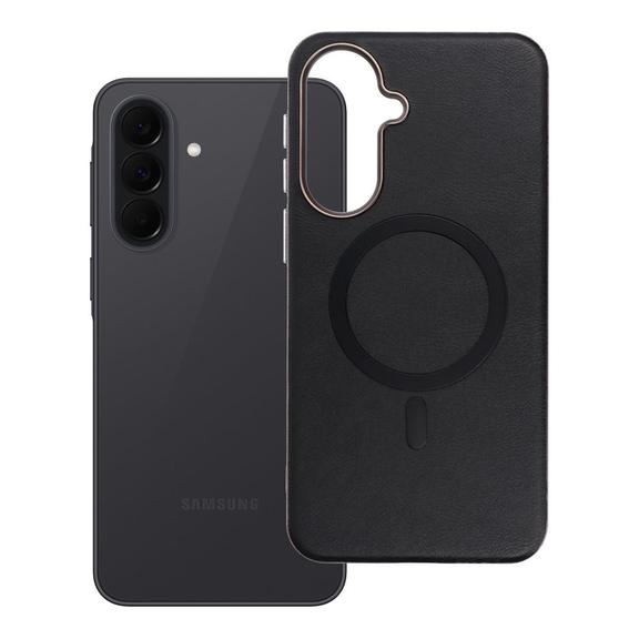 Etui na Samsung A37 Gentleman Mag Cover zgodne z MagSafe czarne