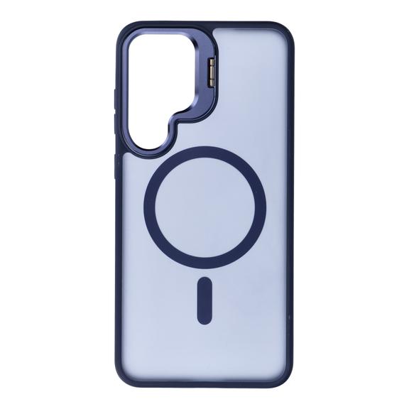 Etui na Samsung S26 FE Forcell F-Protect Shadow Stand Premium zgodne z MagSafe granatowe 0INT