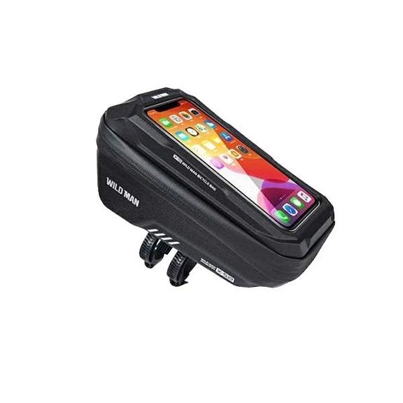 WILDMAN sakwa rowerowa na ramę na zamek 1L (4" - 7") XS2 czarna