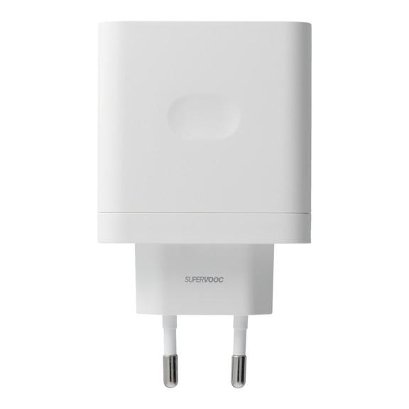 Oryginalna Ładowarka Sieciowa Oppo SuperVOOC VCBBOAEH 120W Power Adapter biała blister
