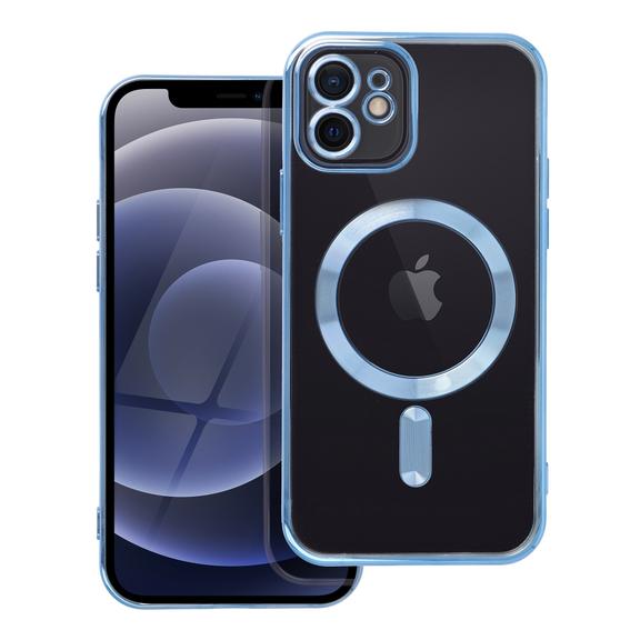 Futerał do iPhone 12 Electro Mag Cover zgodny z MagSafe niebieski