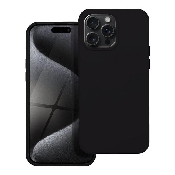 Futerał do iPhone 15 PRO MAX Silicone czarny