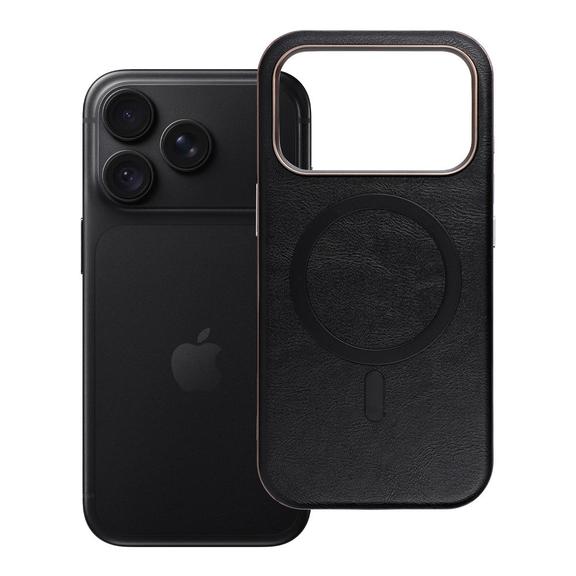 Etui na iPhone 18 Pro / 17 Pro Gentleman Mag Cover zgodne z MagSafe czarne