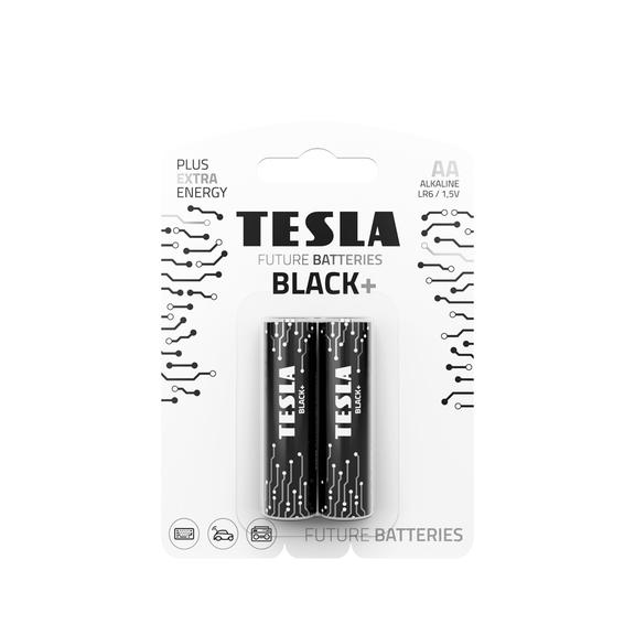 TESLA bateria alkaliczna R6 (AA) BLACK+ [2x120] 2 szt