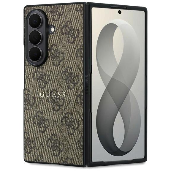 GUESS futerał do SAMSUNG GALAXY Z FOLD 8 ULTRA kompatybilny z MagSafe (4G Classic) brązowy