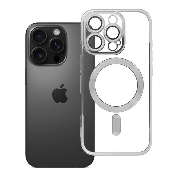 Etui na iPhone 16 PRO Electro Mag Cover zgodne z MagSafe tytanowe