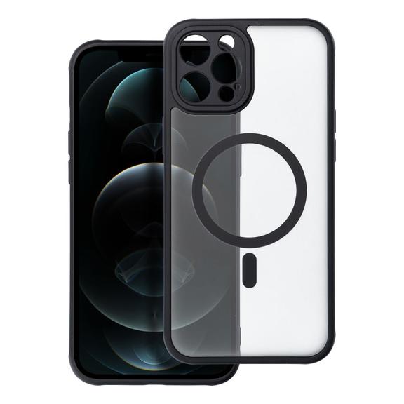 Etui na iPhone 12 PRO MAX Full Matte Mag Cover zgodne z MagSafe czarne
