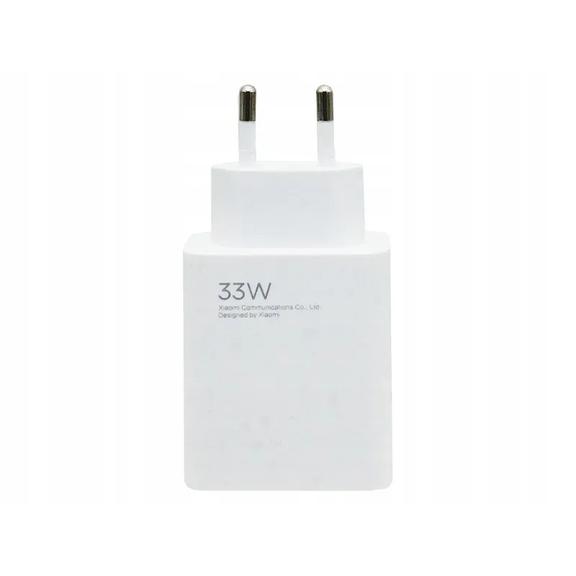 XIAOMI oryginalna ładowarka sieciowa USB A QC3.0 3A 33W MDY-16-EF biała bulk