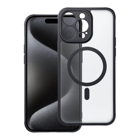 Futerał do iPhone 15 PRO MAX Full Matte Mag Cover zgodny z MagSafe czarny
