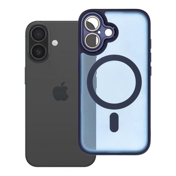Etui na iPhone 16 PRO Variete Mag Cover zgodne z MagSafe granatowe