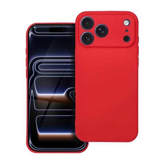 Futerał do iPhone 17 PRO MAX Soft czerwony