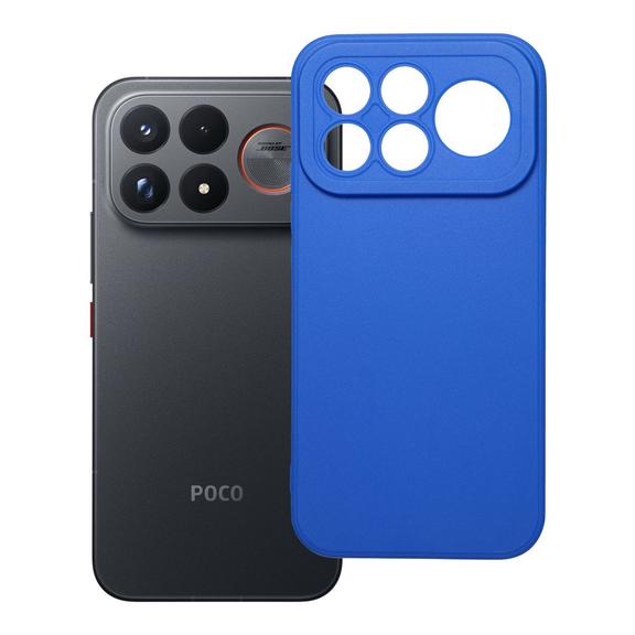 Etui na Poco F9 Pro Matt 2.0 niebieskie
