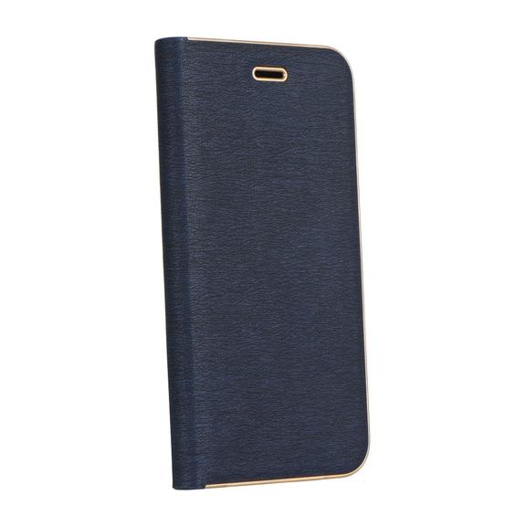 Etui z klapką na Samsung J5 2017 Luna Book Gold granatowe