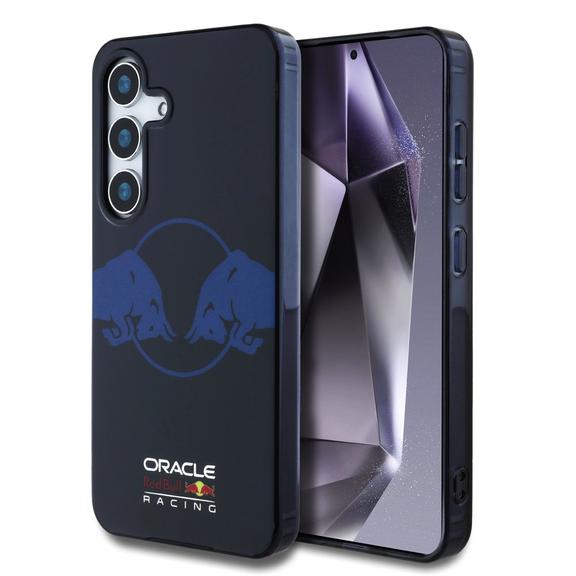RED BULL futerał do SAMSUNG S25 RBHMS25S24HIDBV (Magnetic IML Transparent PC Two Bulls) navy