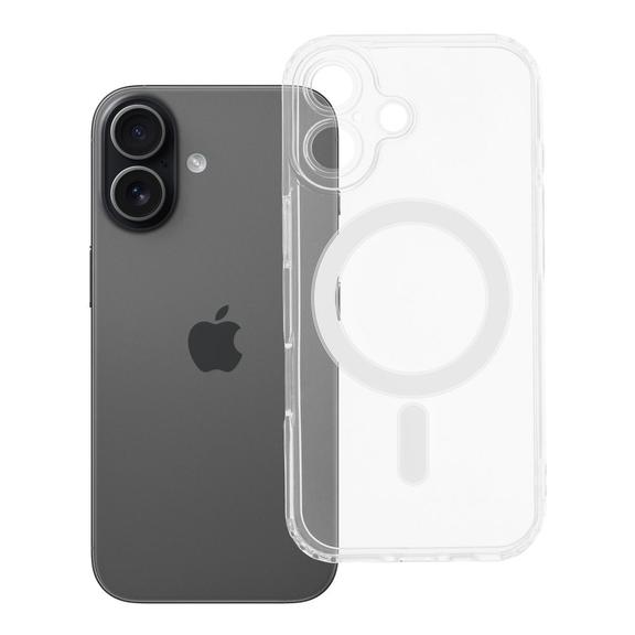 Futerał do iPhone 17 Clear Mag Cover (STR / CAMERA PROTECTION) zgodny z MagSafe  transparent
