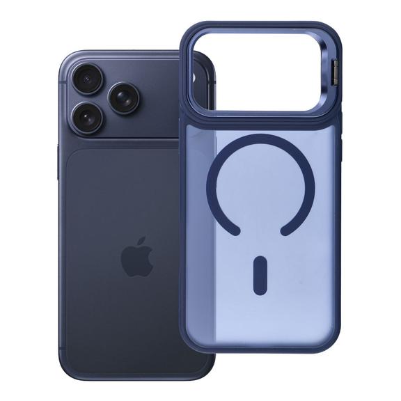 Etui na iPhone 17 Pro Max / 18 Pro Max Forcell F-Protect Shadow Stand Premium zgodne z MagSafe granatowe 0INT