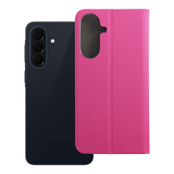 Etui z klapką na Samsung A57 5G Sensitive Book różowe