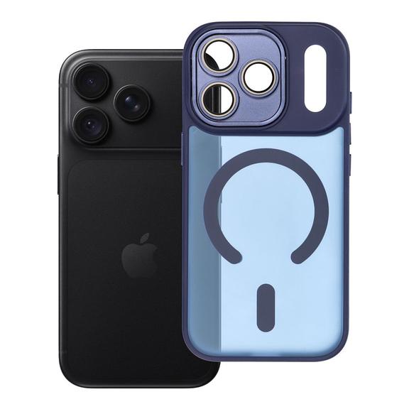 Etui na iPhone 18 Pro / 17 Pro Variete Mag Cover zgodne z MagSafe granatowe