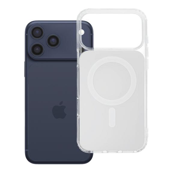 Etui na iPhone 18 Pro Max / 17 Pro Max Clear Fusion Mag Cover zgodne z MagSafe białe