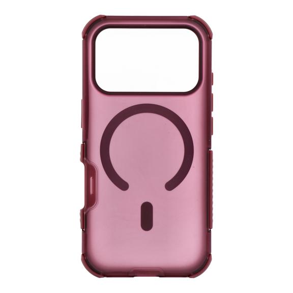 Etui na iPhone 18 Pro / 17 Pro Forcell F-Protect BumperX Premium zgodne z MagSafe dark cherry 0INT