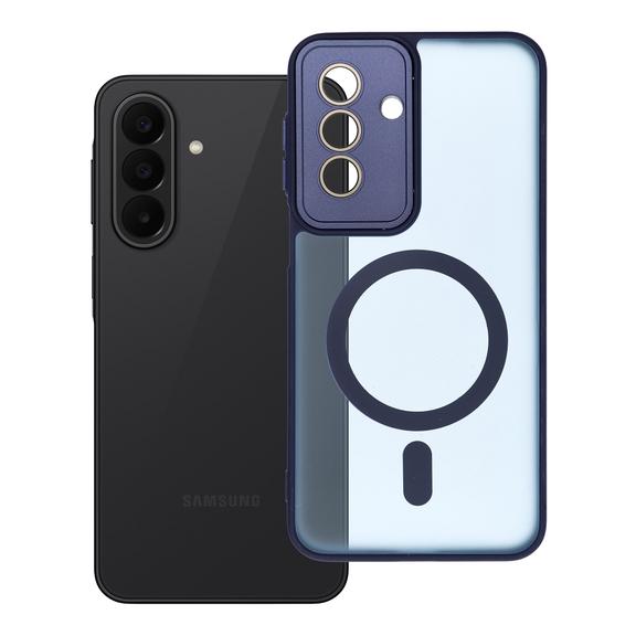 Etui na Samsung A27 Variete Mag Cover zgodne z MagSafe granatowe