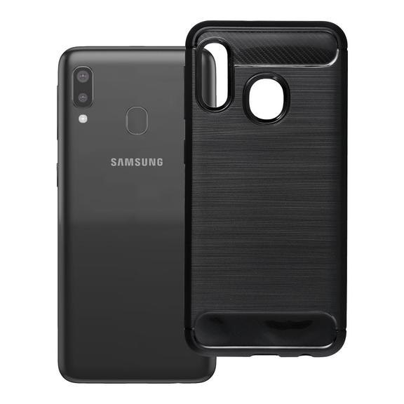 Etui na Samsung A20E Carbon 2.0 czarny