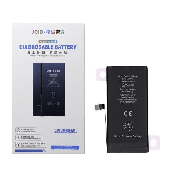 JCID Bateria z możliwością przypisania jako USED do iPhone 12 Mini 2460 mAh (zwiększona pojemność)