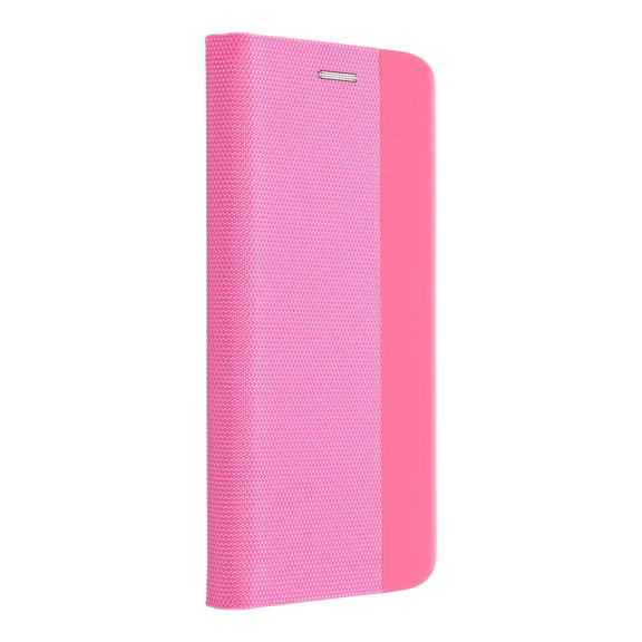 Etui z klapką na iPhone 16 PLUS Sensitive Book różowe
