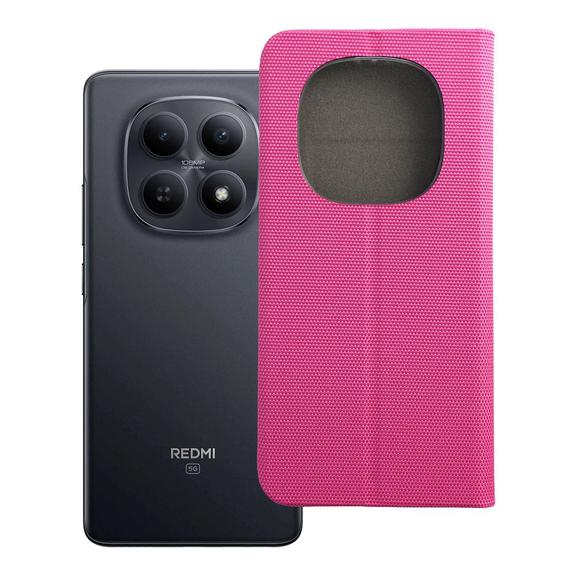 Etui z klapką na Xiaomi Redmi NOTE 15 5G Sensitive Book różowe
