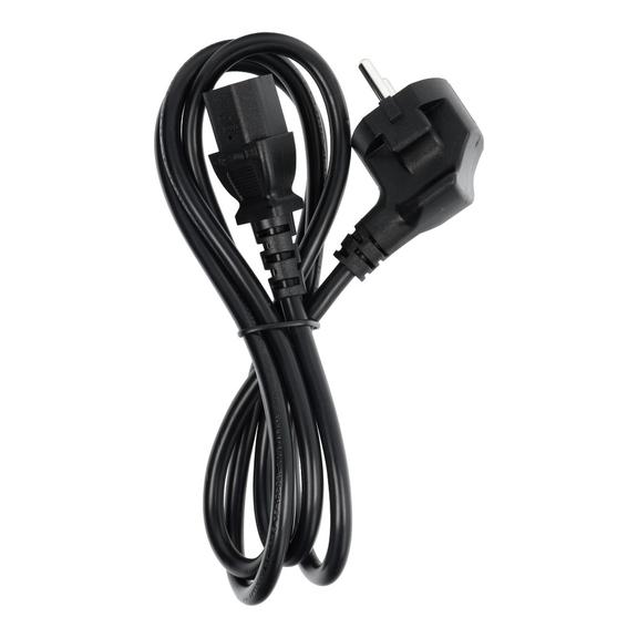 Kabel zasilający do komputera PC / drukarka / monitor 230V 16A 1,5 m czarny