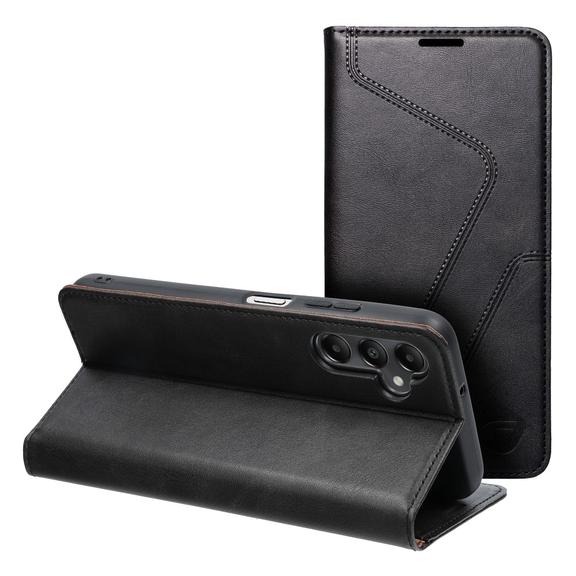 Pokrowiec na Samsung A05S Forcell F-Protect RFID Blocker Book czarny